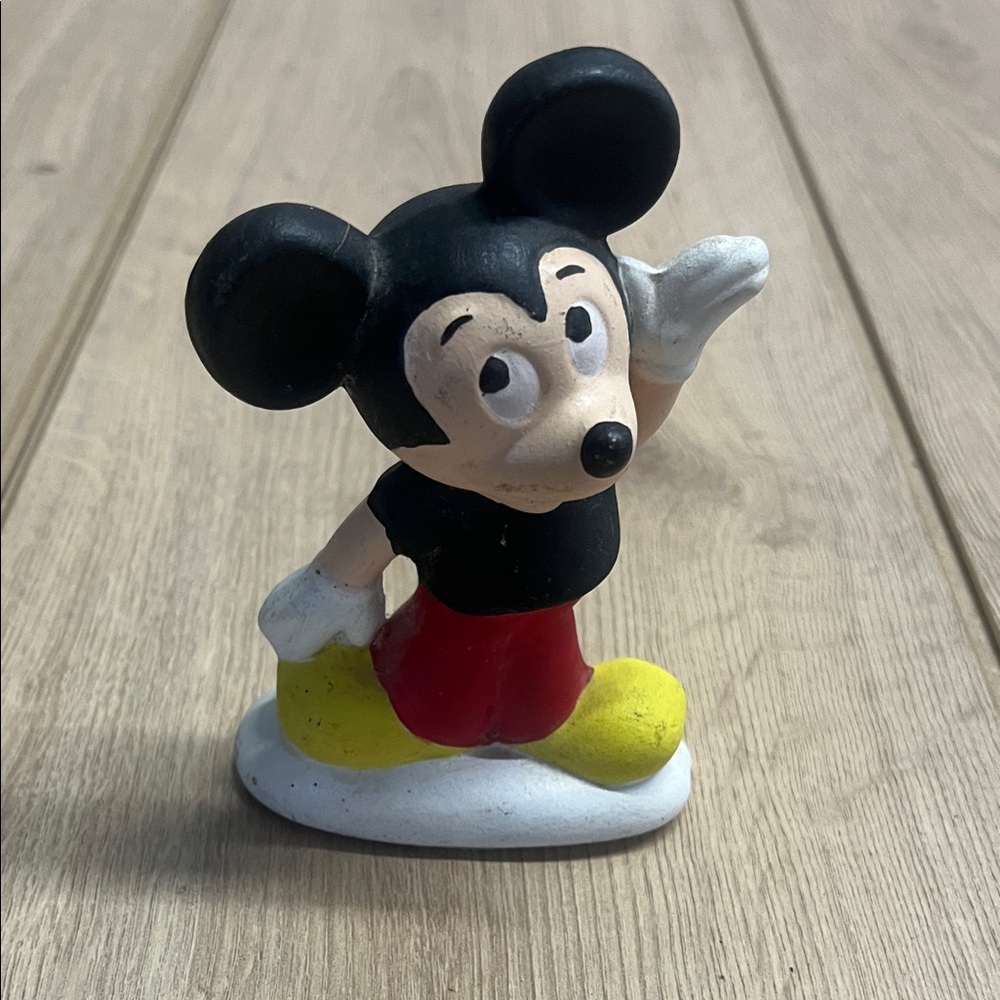Classic Vintage Mickey Mouse Figurine